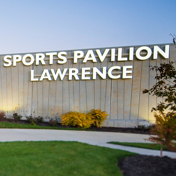 Sports Pavilion Lawrence in Lawrence, KS - Luminous Neon Art & Sign